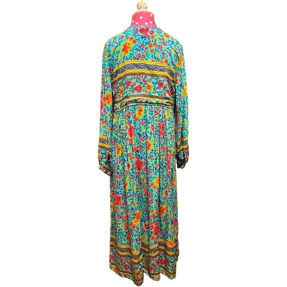R. Vivimos Bohemian Floral Dress - Picture 8 of 16